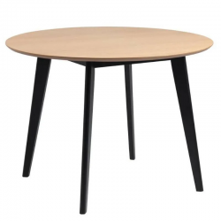 Söögilaud Rogby D105 (matt must/tamm)