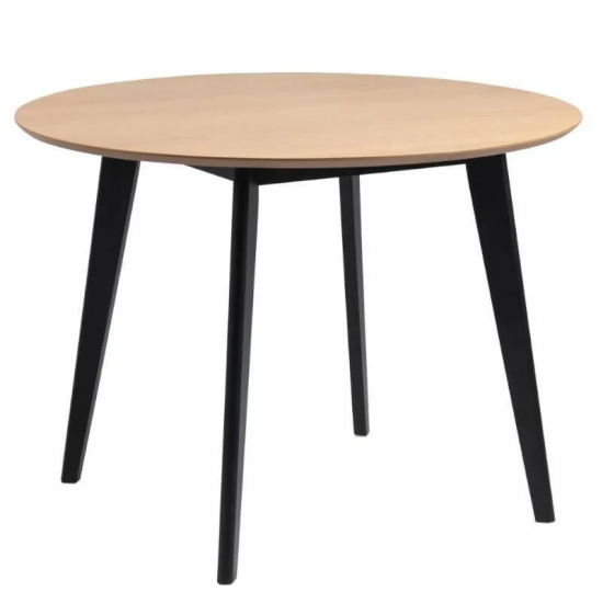 Söögilaud Rogby D105 (matt must/tamm)