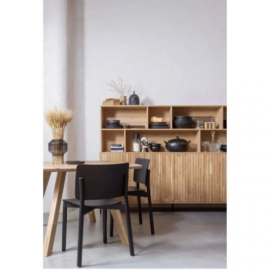 WOOOD Söögilaud Tablo Organic D130 (tamm)