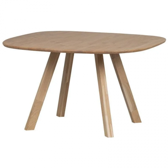WOOOD Söögilaud Tablo Organic D130 (tamm)