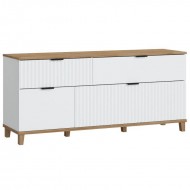 Tv-alus Plissee (valge/grandson)