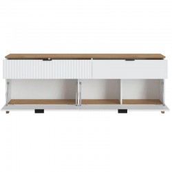 Tv-alus Plissee (valge/grandson)