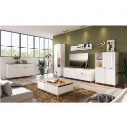 Riiul Plissee (valge/grandson)