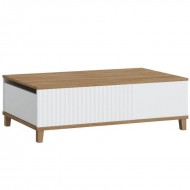 Diivanilaud Plissee (valge/grandson)