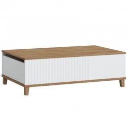 Diivanilaud Plissee (valge/grandson)