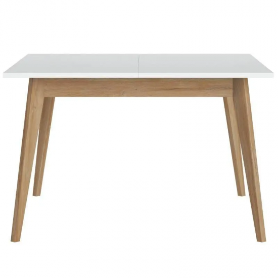 Söögilaud Plissee (valge/grandson tamm)