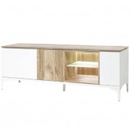 Tv-alus Verano (valge/hunton tamm)