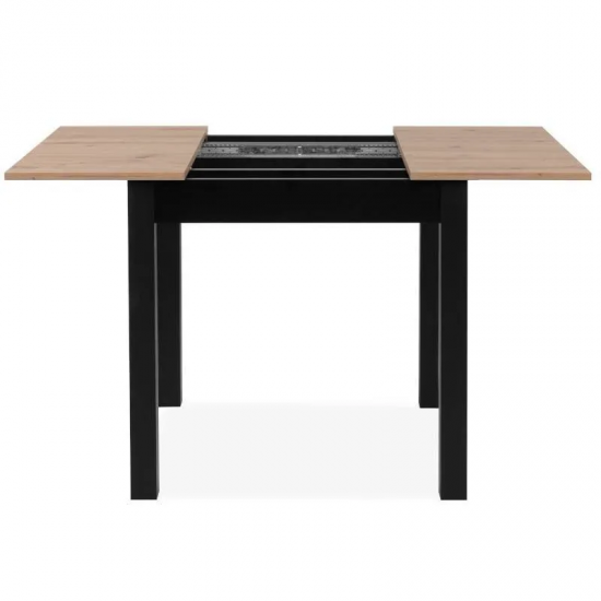 Pikendatav söögilaud Coburg 140-180 cm (artisan tamm/must)