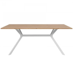 Söögilaud Onex 90x180 (artisan tamm/valge)