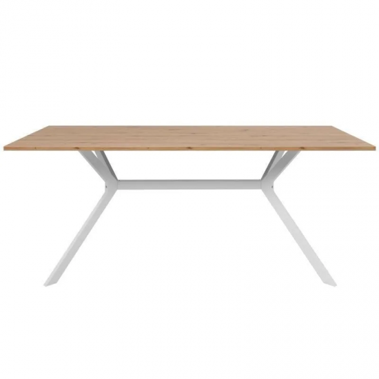 Söögilaud Onex 90x180 (artisan tamm/valge)
