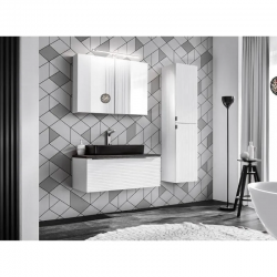 Vannitoakapp Leonardo (valge)