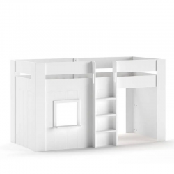 Vipack Majavoodi Reno 90x200 cm (valge)