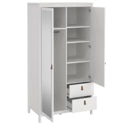 Riidekapp Madrid 2u2s (valge)