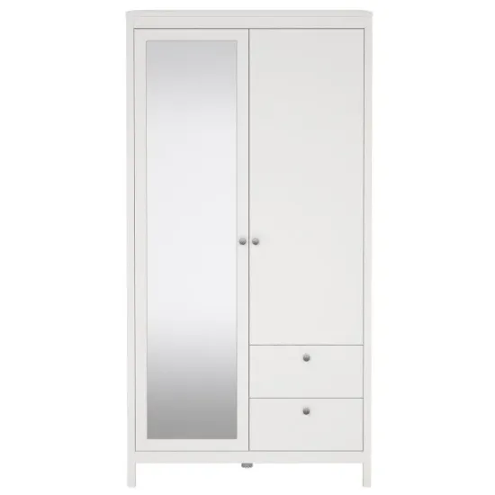 Riidekapp Madrid 2u2s (valge)