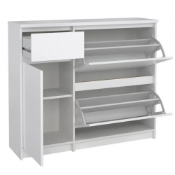 Jalatsikapp Naia (valge kõrgläige) Jalatsikapp Naia (valge kõrgläige)