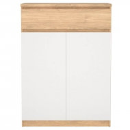 Jalatsikapp Naia (hickory tamm/valge)