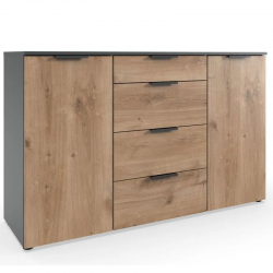 Kummut Level36 Black A (grafiit/tammeplank)