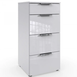 Kummut Level36 C (valge/valge klaas)