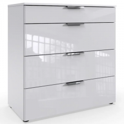 Kummut Level36 C (valge/valge klaas)