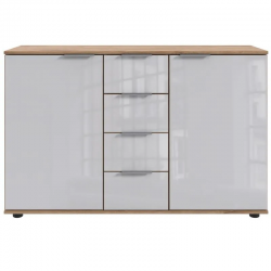 Kummut Easy Plus C (tammeplank/valge klaas)