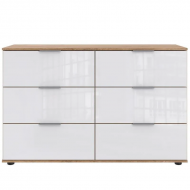 Kummut Easy Plus C (tammeplank/valge klaas)