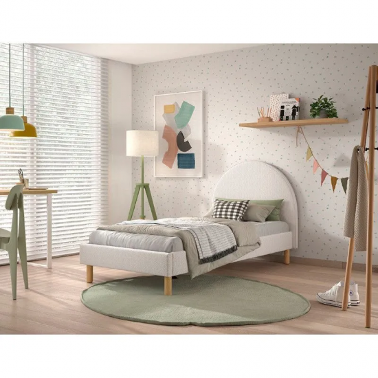 Vipack Voodi Moon 90x200 cm buklee (valge)