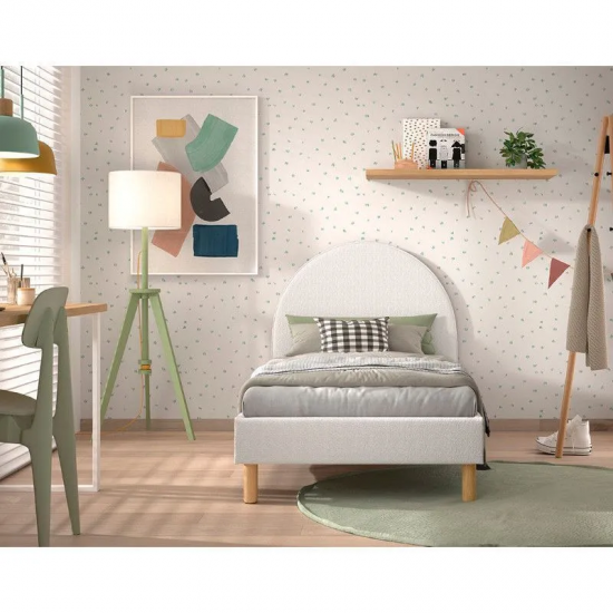 Vipack Voodi Moon 90x200 cm buklee (valge)