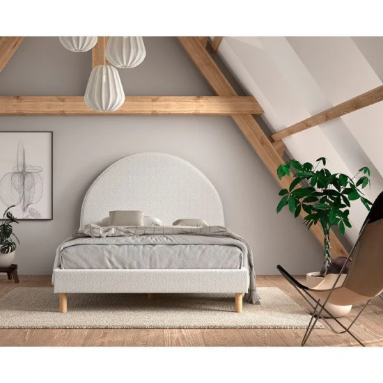 Vipack Voodi Moon 140x200 cm buklee (valge)