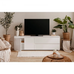 Tv-alus Capetown (valge/kõrgläige)