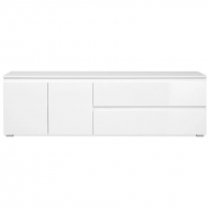 Tv-alus Capetown (valge/kõrgläige)