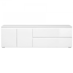 Tv-alus Capetown (valge/kõrgläige)