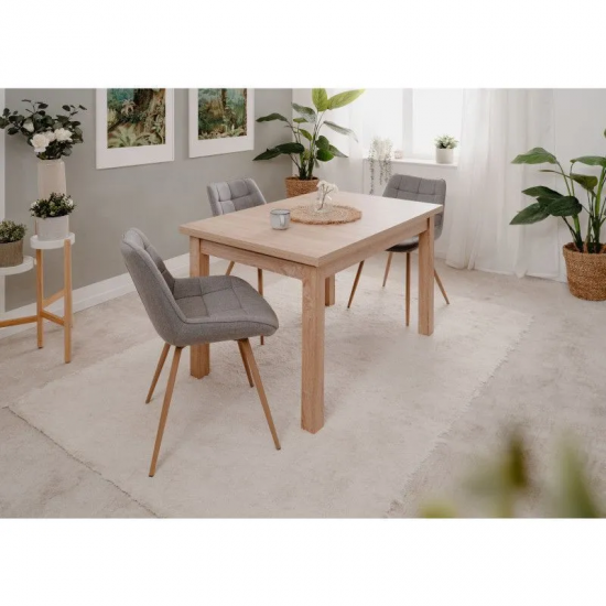 Pikendatav söögilaud Longford 120-200x80 cm (sonoma tamm)