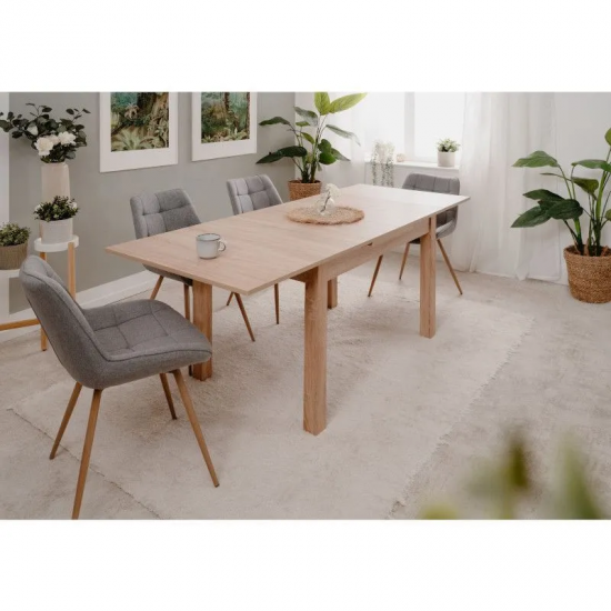 Pikendatav söögilaud Longford 120-200x80 cm (sonoma tamm)