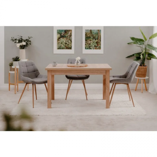 Pikendatav söögilaud Longford 120-200x80 cm (sonoma tamm)