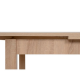 Pikendatav söögilaud Longford 120-200x80 cm (sonoma tamm)