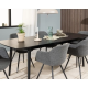 Pikendatav söögilaud Monte 180/219x90 cm (must)