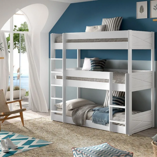 Vipack Narivoodi 3 Scott 90x200 cm (valge)