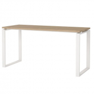 Kirjutuslaud Sign 150 cm (hickory tamm/valge)