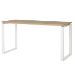 Kirjutuslaud Sign 150 cm (hickory tamm/valge)