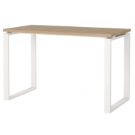 Kirjutuslaud Sign 120 cm (hickory tamm/valge)