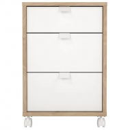 Sahtliboks Sign (hickory tamm/valge)