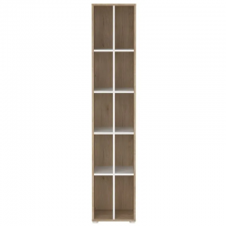 Raamaturiiul Sign (hickory tamm/valge)