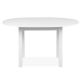 Pikendatav söögilaud Coburg 100-140 cm (valge)