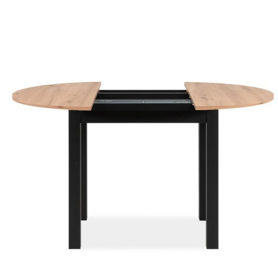 Pikendatav söögilaud Coburg 100-140 cm (artisan tamm/must)