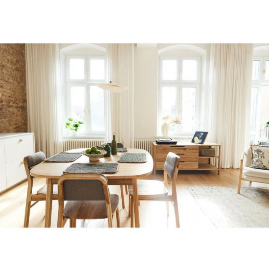 Söögilaud Rhett-Tw 200x90 cm (õlitatud tamm)