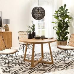 Pikendatav söögilaud Merbi 110-150 cm (õlitatud tamm)