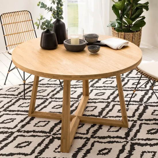 Pikendatav söögilaud Merbi 110-150 cm (õlitatud tamm)