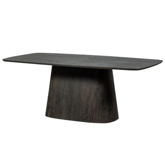 WOOOD söögilaud Leah 105x200 cm (tumepruun)