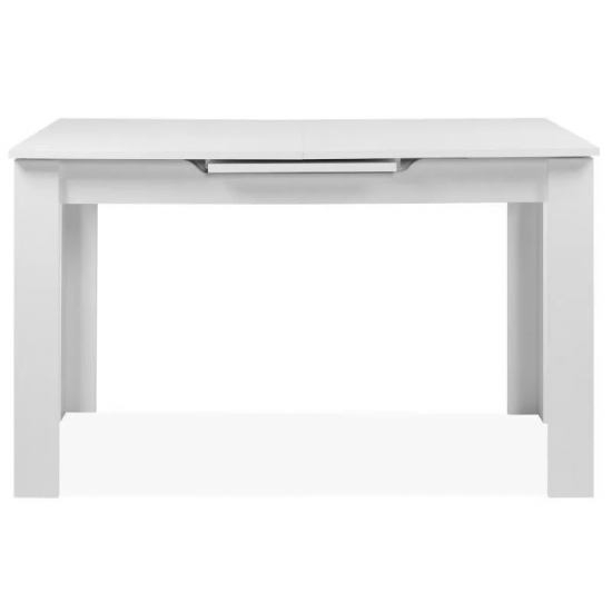 Pikendatav söögilaud Birmingham 125-165x80 cm (valge)