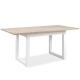 Pikendatav söögilaud Houston 160-200x90 cm (liivakivi/valge)